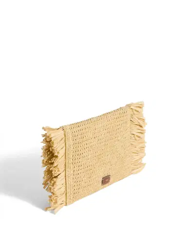 Anya Hindmarch Raffia Oversized Clutch | Thumbnail 3 Anya Hindmarch Raffia Oversized Clutch | Thumbnail 3