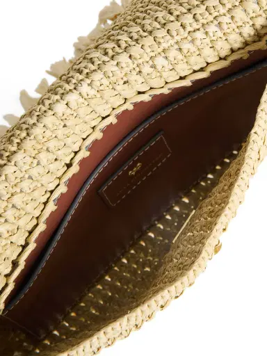 Anya Hindmarch Raffia Oversized Clutch | Thumbnail 4 Anya Hindmarch Raffia Oversized Clutch | Thumbnail 4
