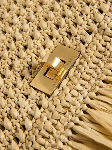 Anya Hindmarch Raffia Oversized Clutch | Thumbnail 5 Anya Hindmarch Raffia Oversized Clutch | Thumbnail 5