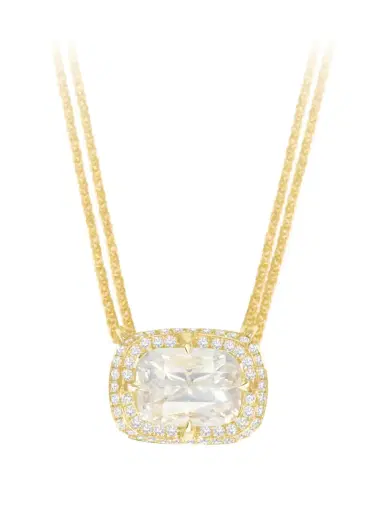 YI COLLECTION Rainbow Moonstone Aurora Necklace | Thumbnail 2 YI COLLECTION Rainbow Moonstone Aurora Necklace | Thumbnail 2