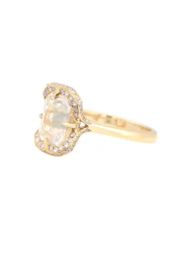 YI COLLECTION Rainbow Moonstone Aurora Ring | Thumbnail 2 YI COLLECTION Rainbow Moonstone Aurora Ring | Thumbnail 2