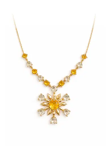 REIGN LA Raj Flower Bloom Necklace | Thumbnail 2 REIGN LA Raj Flower Bloom Necklace | Thumbnail 2