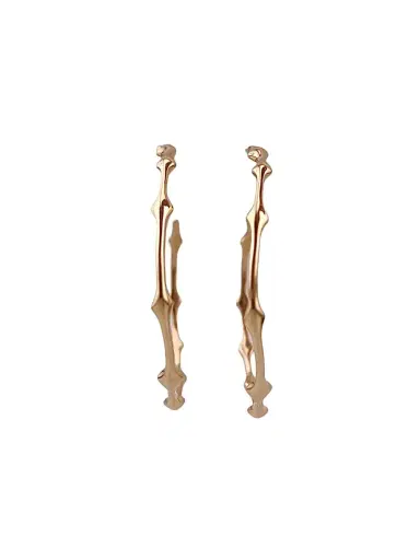 REIGN LA Rani Thorn Medium Hoop Earrings | Thumbnail 1 REIGN LA Rani Thorn Medium Hoop Earrings | Thumbnail 1