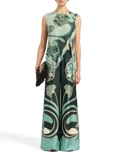 La DoubleJ Silk Twill Palazzo Pants | Thumbnail 2 La DoubleJ Silk Twill Palazzo Pants | Thumbnail 2