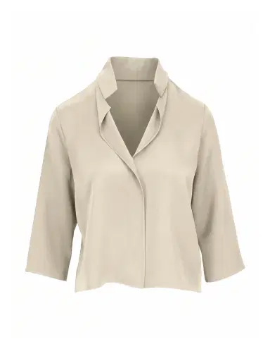 PETER COHEN Squarefront Frolic Silk Top | Thumbnail 1 PETER COHEN Squarefront Frolic Silk Top | Thumbnail 1
