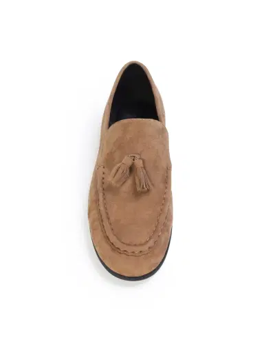 Black Suede Studio Suede Finn Loafers | Thumbnail 4 Black Suede Studio Suede Finn Loafers | Thumbnail 4