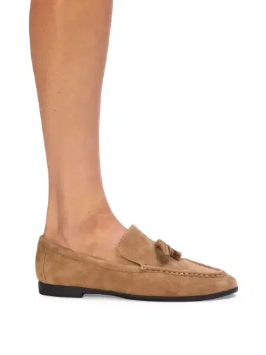 Black Suede Studio Suede Finn Loafers | Thumbnail 5 Black Suede Studio Suede Finn Loafers | Thumbnail 5