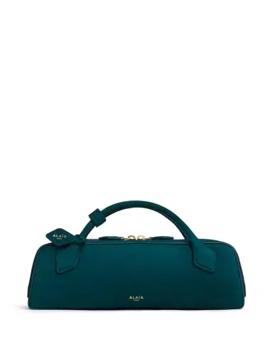 Alaïa Suede Le Teckel Clutch | Thumbnail 1 Alaïa Suede Le Teckel Clutch | Thumbnail 1