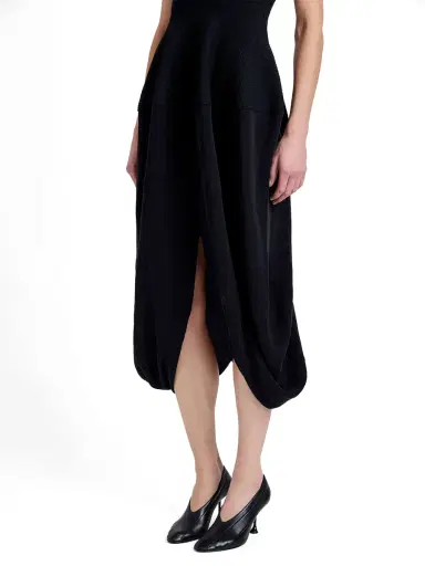 Proenza Schouler Sukki Draped Midi Dress | Thumbnail 5 Proenza Schouler Sukki Draped Midi Dress | Thumbnail 5