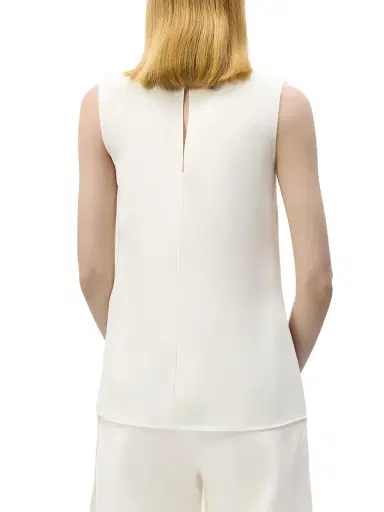 Adam Lippes Swayze Silk Scarf-Neck Top | Thumbnail 5 Adam Lippes Swayze Silk Scarf-Neck Top | Thumbnail 5