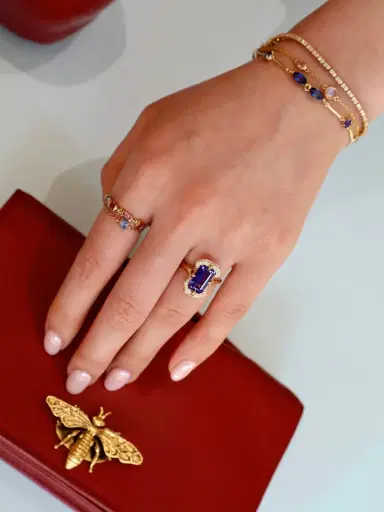YI COLLECTION Tanzanite Aurora Ring | Thumbnail 3 YI COLLECTION Tanzanite Aurora Ring | Thumbnail 3