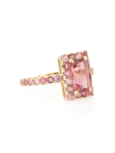 YI COLLECTION Tourmaline Bubble Gum Candy Ring | Thumbnail 2 YI COLLECTION Tourmaline Bubble Gum Candy Ring | Thumbnail 2