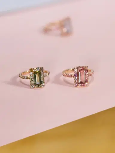 YI COLLECTION Tourmaline Bubble Gum Candy Ring | Thumbnail 3 YI COLLECTION Tourmaline Bubble Gum Candy Ring | Thumbnail 3