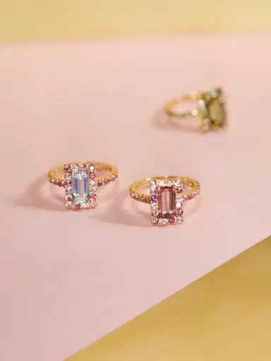YI COLLECTION Tourmaline Bubble Gum Candy Ring | Thumbnail 4 YI COLLECTION Tourmaline Bubble Gum Candy Ring | Thumbnail 4
