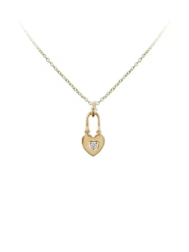 REIGN LA Virasat Love Heart Lock Necklace | Thumbnail 2 REIGN LA Virasat Love Heart Lock Necklace | Thumbnail 2