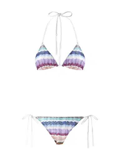 Missoni Zig Zag Tassel-Detail Bikini | Thumbnail 1 Missoni Zig Zag Tassel-Detail Bikini | Thumbnail 1