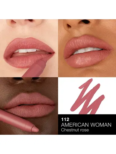NARS Women's Powermatte High-Intensity Long-Lasting Lip Pencil - American Woman | Thumbnail 3 NARS Women's Powermatte High-Intensity Long-Lasting Lip Pencil - American Woman | Thumbnail 3