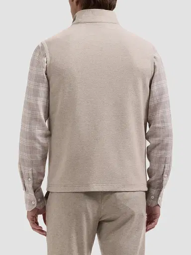 Bugatchi Men's Reversible Knit Vest - Taupe | Thumbnail 3 Bugatchi Men's Reversible Knit Vest - Taupe | Thumbnail 3