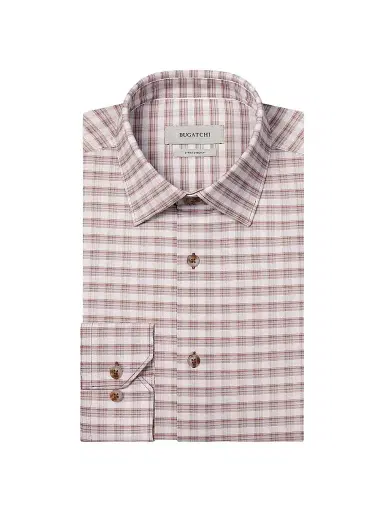 Bugatchi Men's Ooohcotton James Button-Down Shirt - Sienna | Thumbnail 1 Bugatchi Men's Ooohcotton James Button-Down Shirt - Sienna | Thumbnail 1