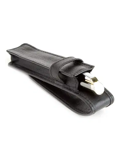Royce New York Fountain Pen Carrying Case - Black | Thumbnail 2 Royce New York Fountain Pen Carrying Case - Black | Thumbnail 2