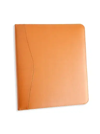 Royce New York 2-Inch Leather Ring Binder - Tan | Thumbnail 2 Royce New York 2-Inch Leather Ring Binder - Tan | Thumbnail 2