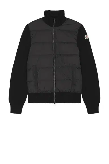 Moncler Extrafine Wool Cardigan | Thumbnail 5 Moncler Extrafine Wool Cardigan | Thumbnail 5