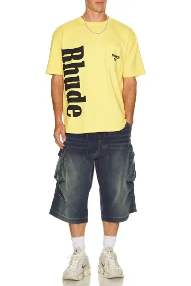 Rhude Logo Pocket Tee | Thumbnail 3 Rhude Logo Pocket Tee | Thumbnail 3