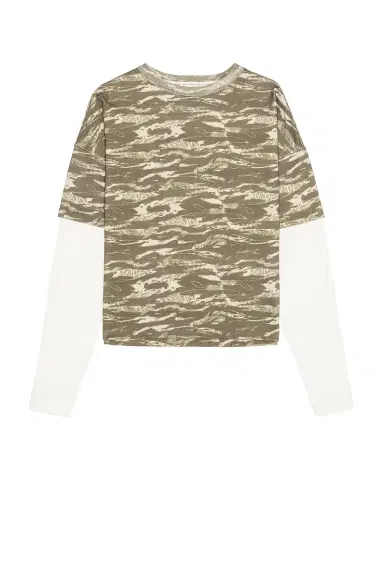 Rhude Tiger Camo Double Layer Tee | Thumbnail 4 Rhude Tiger Camo Double Layer Tee | Thumbnail 4
