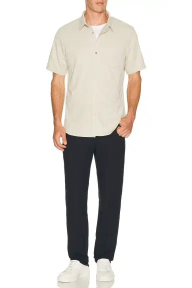 Vuori Knit Oxford Button Down Shirt | Thumbnail 3 Vuori Knit Oxford Button Down Shirt | Thumbnail 3
