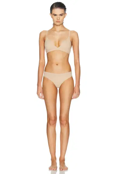 Skims Fits Everybody Triangle Bralette | Thumbnail 4 Skims Fits Everybody Triangle Bralette | Thumbnail 4