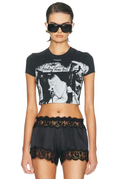 Dolce & Gabbana Jersey Graphic T-Shirt | Thumbnail 1 Dolce & Gabbana Jersey Graphic T-Shirt | Thumbnail 1