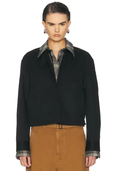 Acne Studios Odossa Twill Trench Jacket | Thumbnail 2 Acne Studios Odossa Twill Trench Jacket | Thumbnail 2