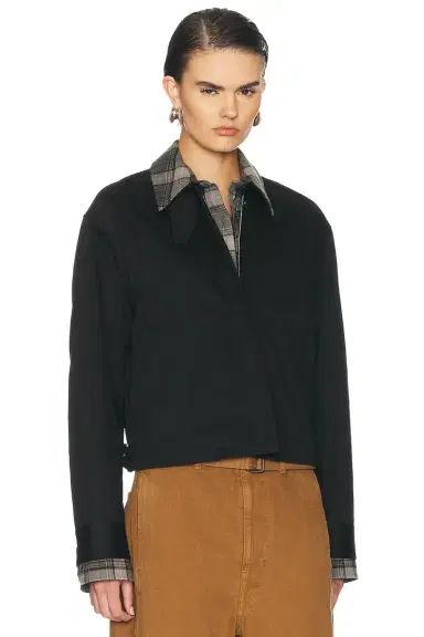 Acne Studios Odossa Twill Trench Jacket | Thumbnail 3 Acne Studios Odossa Twill Trench Jacket | Thumbnail 3