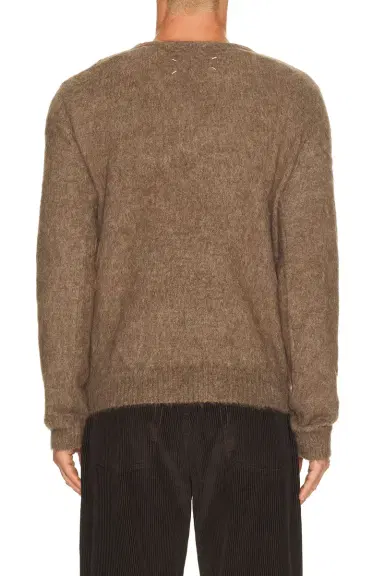 Maison Margiela Brushed Pullover Sweater | Thumbnail 2 Maison Margiela Brushed Pullover Sweater | Thumbnail 2