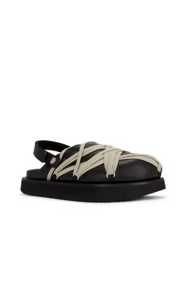 Rick Owens Padded Megalace Platform Slides | Thumbnail 2 Rick Owens Padded Megalace Platform Slides | Thumbnail 2