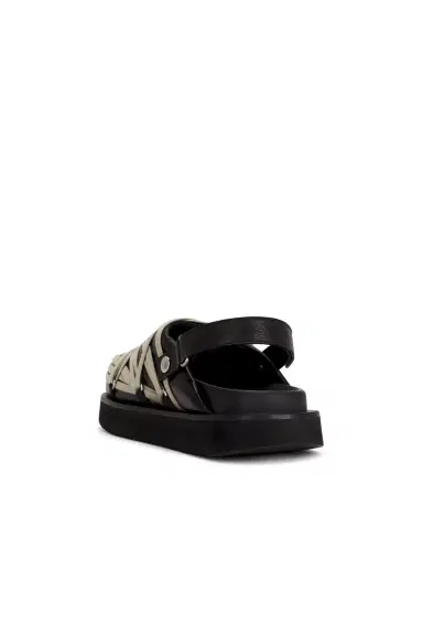 Rick Owens Padded Megalace Platform Slides | Thumbnail 3 Rick Owens Padded Megalace Platform Slides | Thumbnail 3