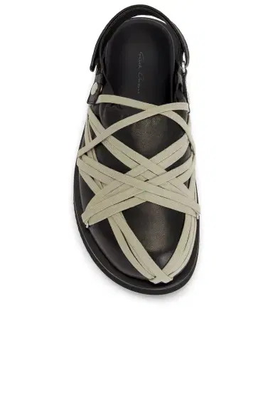 Rick Owens Padded Megalace Platform Slides | Thumbnail 4 Rick Owens Padded Megalace Platform Slides | Thumbnail 4