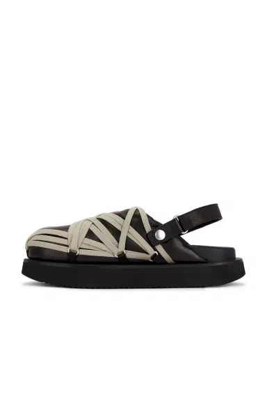 Rick Owens Padded Megalace Platform Slides | Thumbnail 5 Rick Owens Padded Megalace Platform Slides | Thumbnail 5