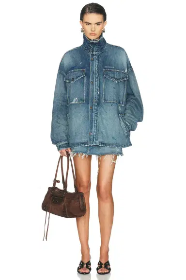 Balenciaga Denim Skort | Thumbnail 5 Balenciaga Denim Skort | Thumbnail 5