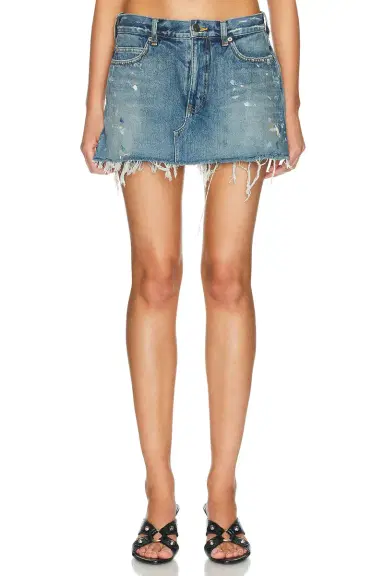 Balenciaga Denim Skort | Thumbnail 1 Balenciaga Denim Skort | Thumbnail 1