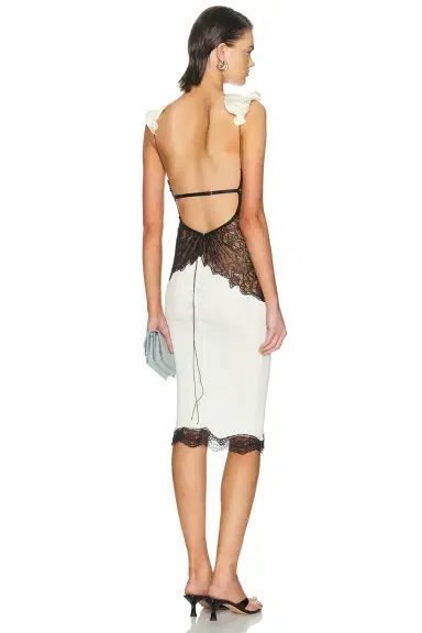 The Attico Midi Dress | Thumbnail 3 The Attico Midi Dress | Thumbnail 3
