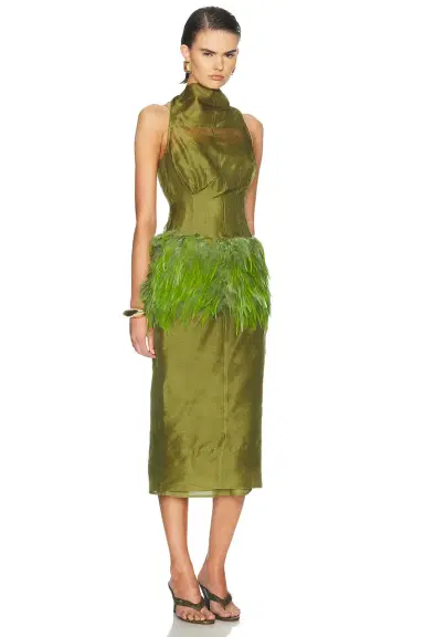 Staud Bisou Silk Dress | Thumbnail 2 Staud Bisou Silk Dress | Thumbnail 2