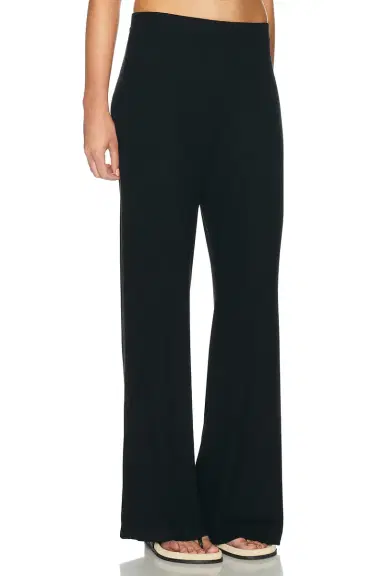ÉTERNE Easy Lounge Butter Rib Pant | Thumbnail 2 ÉTERNE Easy Lounge Butter Rib Pant | Thumbnail 2