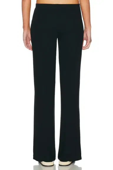ÉTERNE Easy Lounge Butter Rib Pant | Thumbnail 4 ÉTERNE Easy Lounge Butter Rib Pant | Thumbnail 4