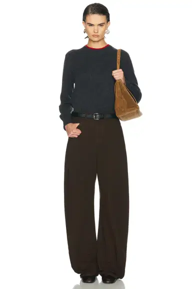 Lemaire High Waisted Curved Pants | Thumbnail 5 Lemaire High Waisted Curved Pants | Thumbnail 5