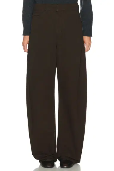 Lemaire High Waisted Curved Pants | Thumbnail 1 Lemaire High Waisted Curved Pants | Thumbnail 1