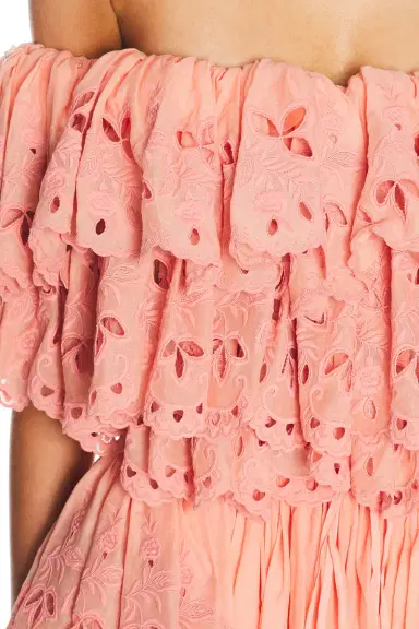 Chloe Maxi Ruffle Dress | Thumbnail 5 Chloe Maxi Ruffle Dress | Thumbnail 5