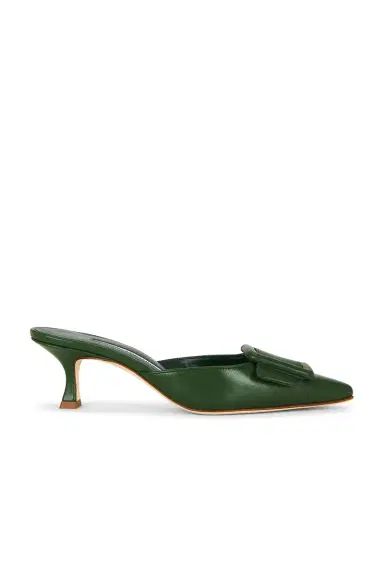 Manolo Blahnik Maysale 50 Mule | Thumbnail 1 Manolo Blahnik Maysale 50 Mule | Thumbnail 1