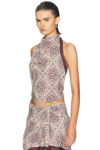 SIR. Mireli Halter Tie Top | Thumbnail 2 SIR. Mireli Halter Tie Top | Thumbnail 2