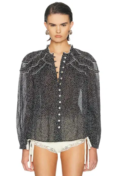 Isabel Marant Etoile Christa Top | Thumbnail 2 Isabel Marant Etoile Christa Top | Thumbnail 2